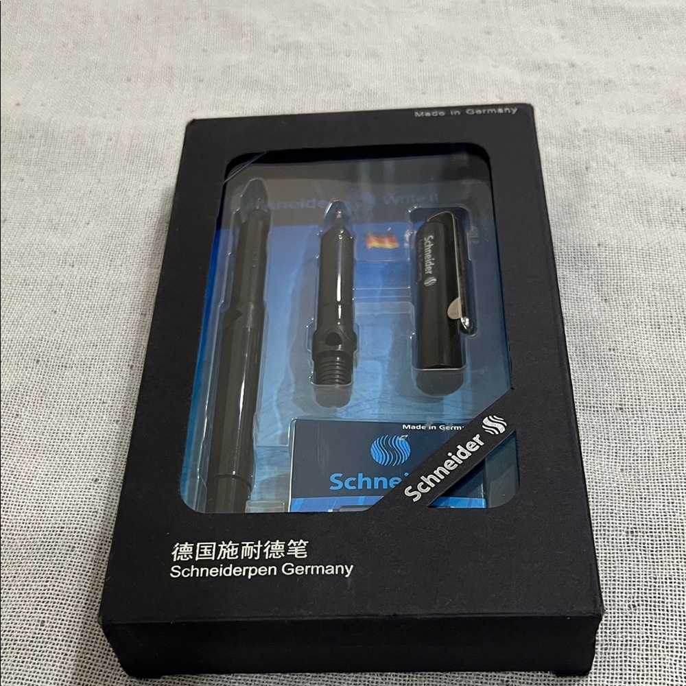 Schneider Black Writing Instrument Set